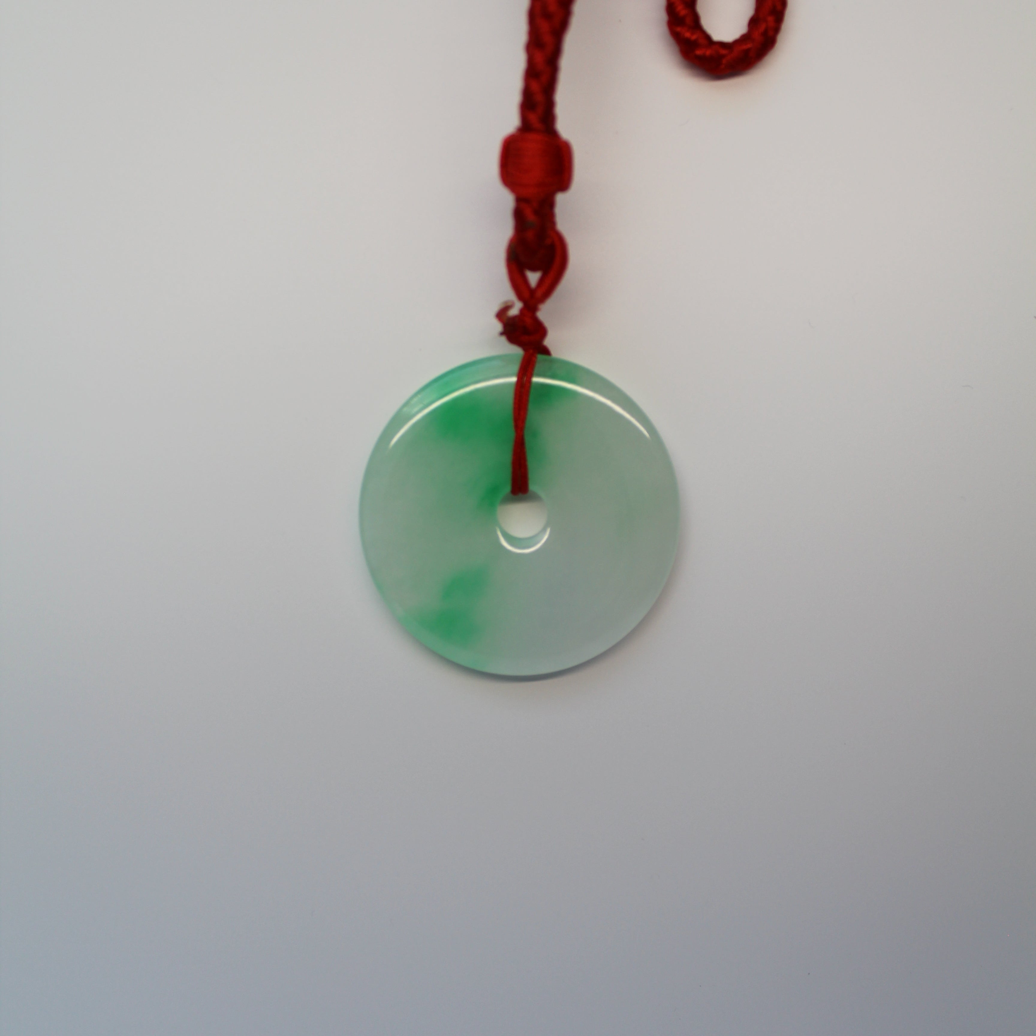 Bi Disc Jade Pendant